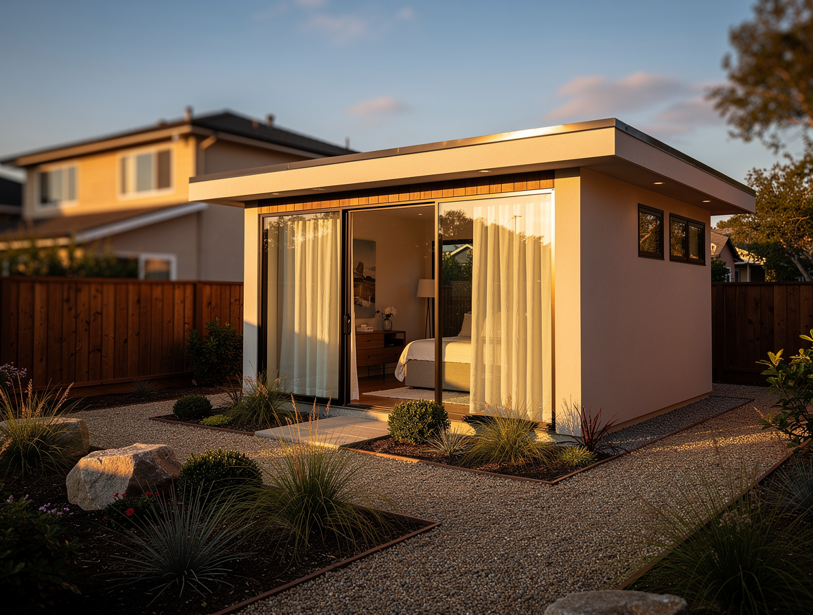 A modern ADU adds living space without sacrificing curb appeal