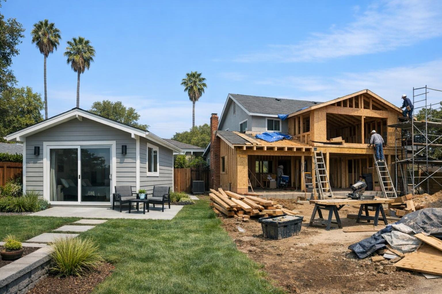 ADU vs home addition